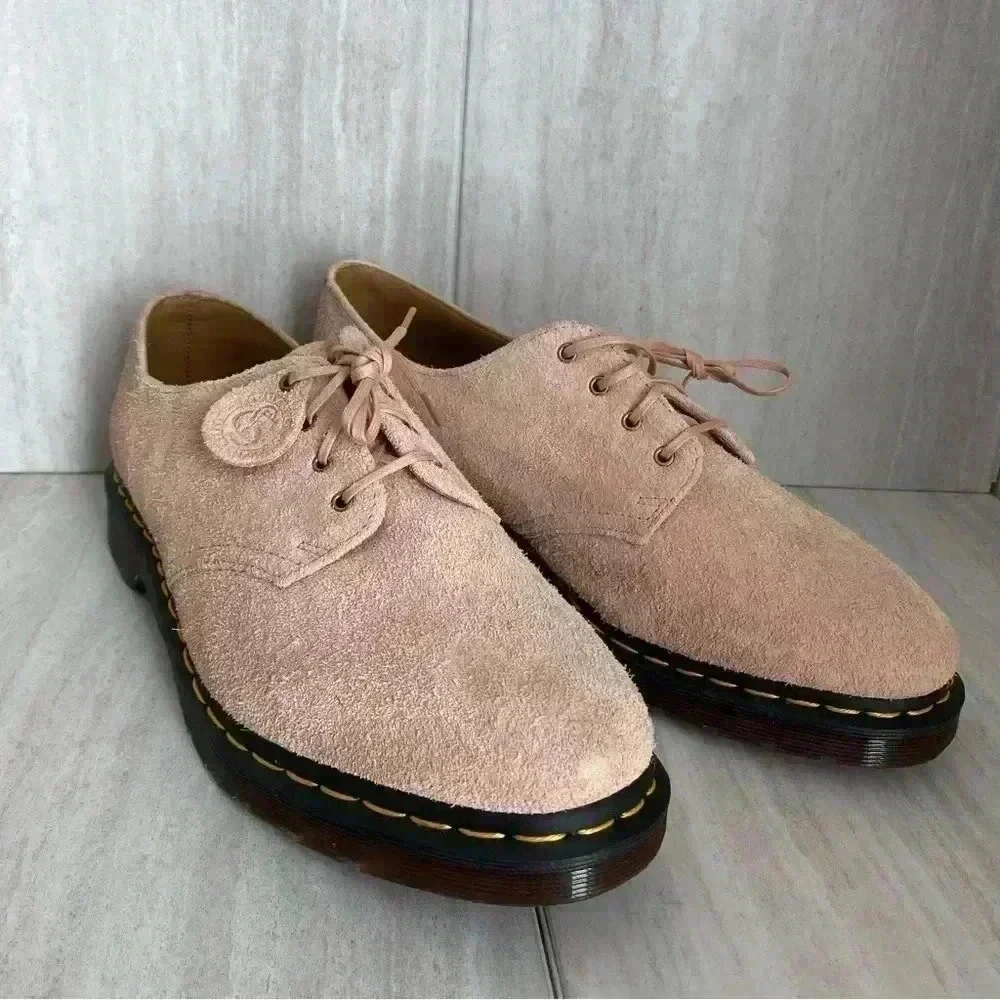 Dr Martens Smiths Suede Derby Dress Shoe Desert Oasis EU45 11M 12W NWOT